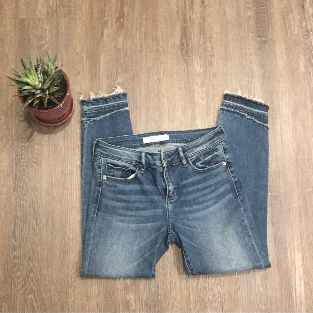 HIDDEN DENIM | Raw hem skinny jeans - Picture 4 of 6